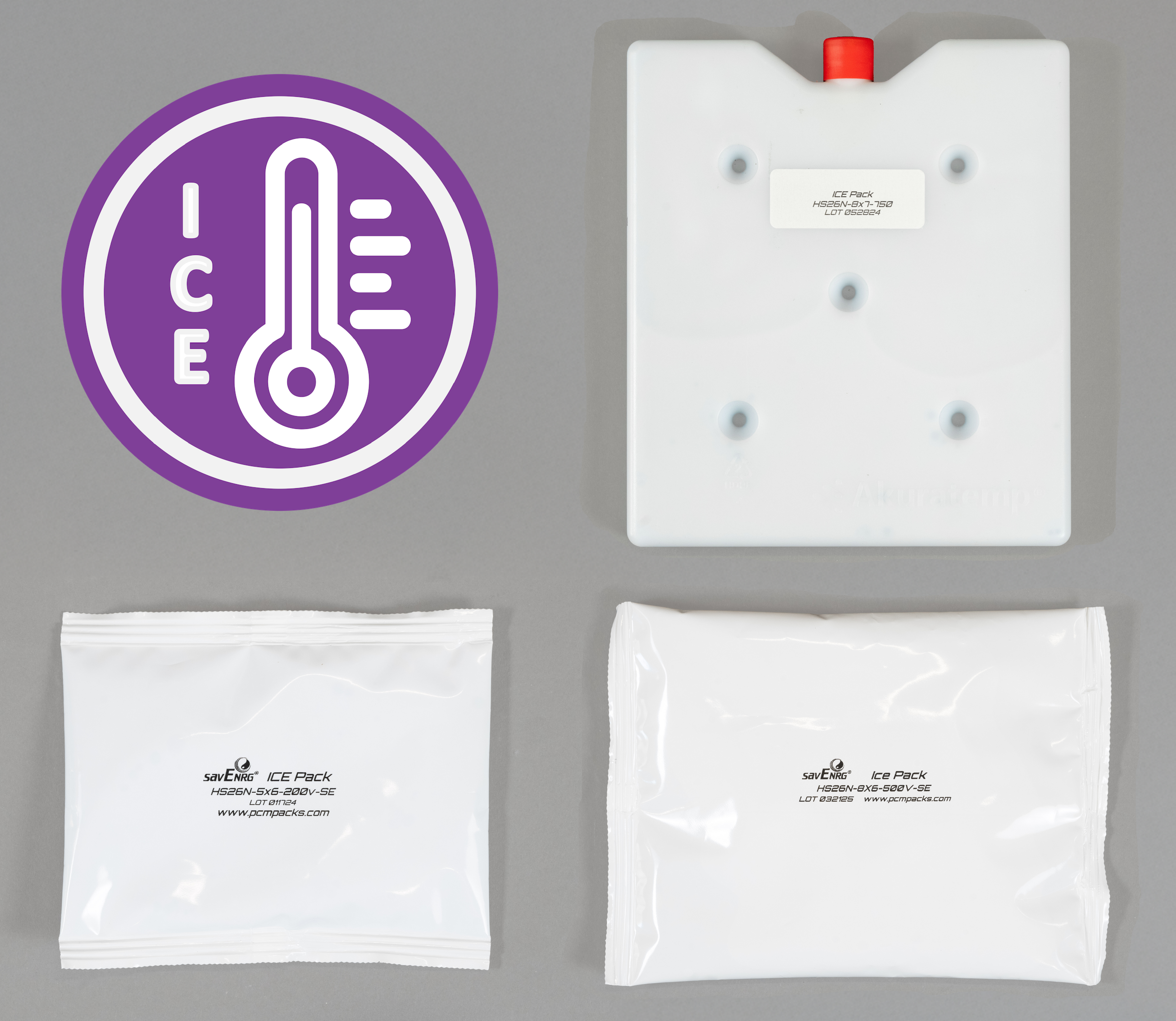 PCM ICE Packs - Effective dry ice alternative – savENRG